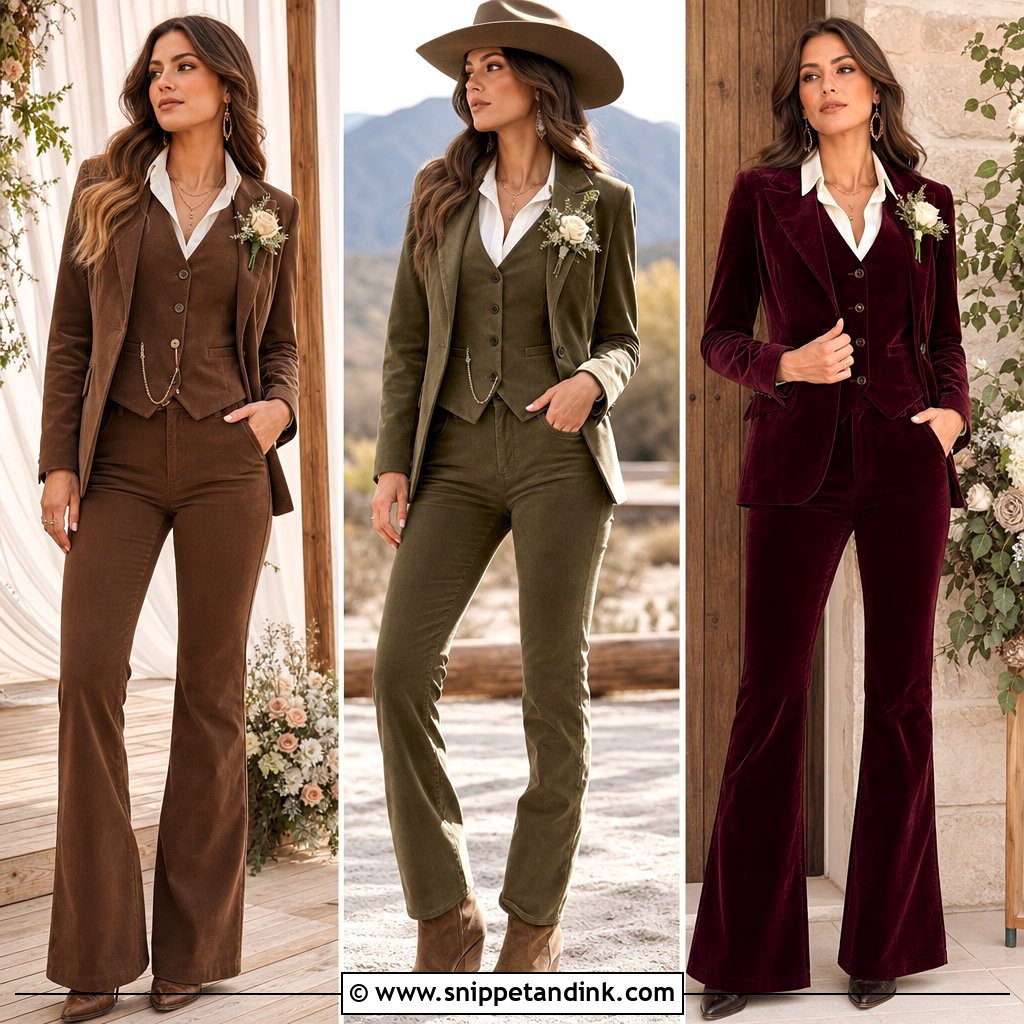 20 Western Wedding Suit Ideas for a Sharp, Modern Rustic Look