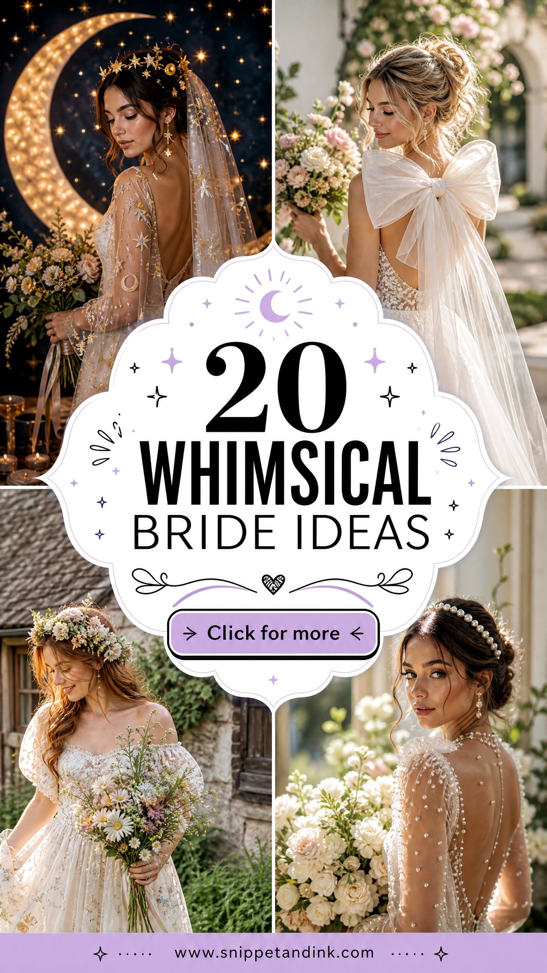 20 Whimsical Bride Ideas for a Magical Personality-Filled Look - 20 Whimsical Bride Ideas for a Magical, Personality-Filled Look
