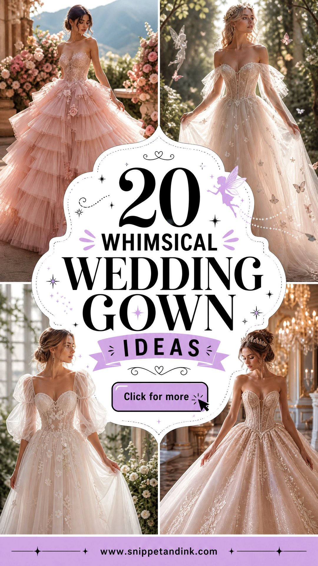 20 Whimsical Wedding Gown Ideas Magical Looks for Brides - 20 Whimsical Wedding Gown Ideas: Magical Looks for Brides