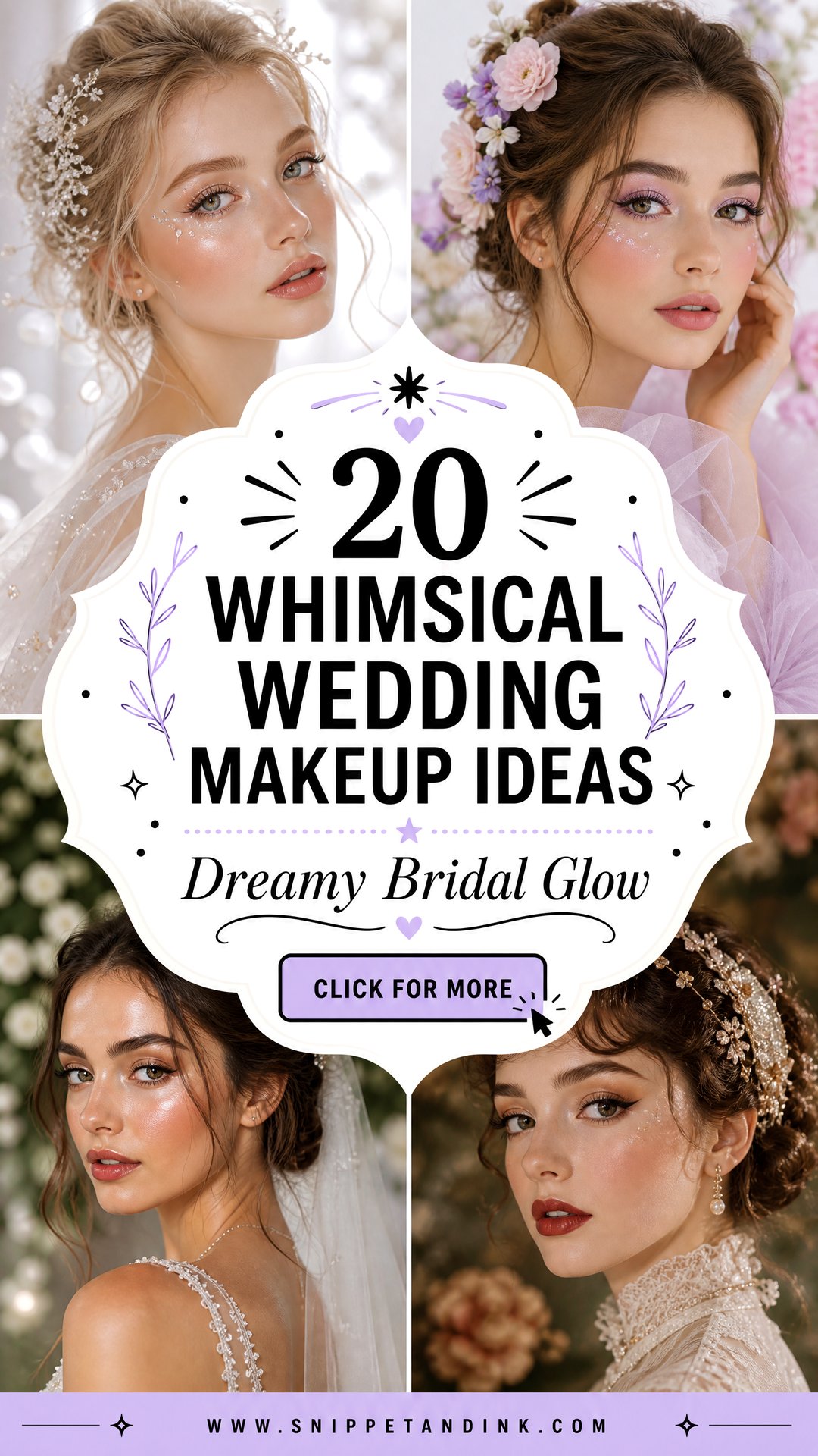20 Whimsical Wedding Makeup Ideas for Dreamy 2026 Brides - 20 Whimsical Wedding Makeup Ideas for Dreamy 2026 Brides
