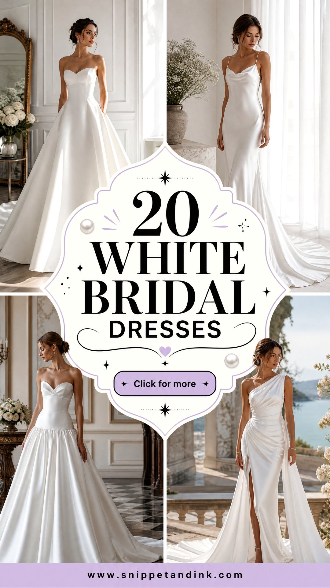 20 White Bridal Dresses Stunning Styles for Every Bride - 20 White Bridal Dresses: Stunning Styles for Every Bride