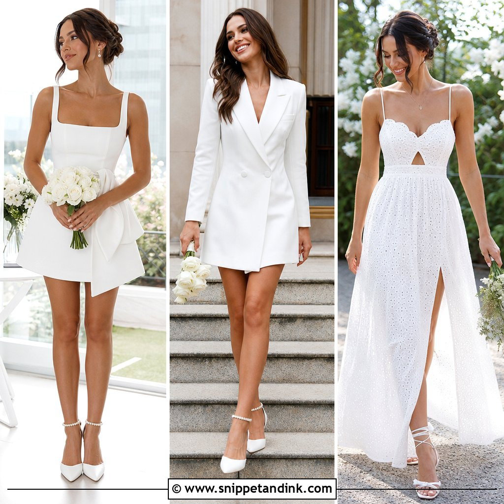 20 White Bridal Ideas: Fresh Inspiration for Modern Brides