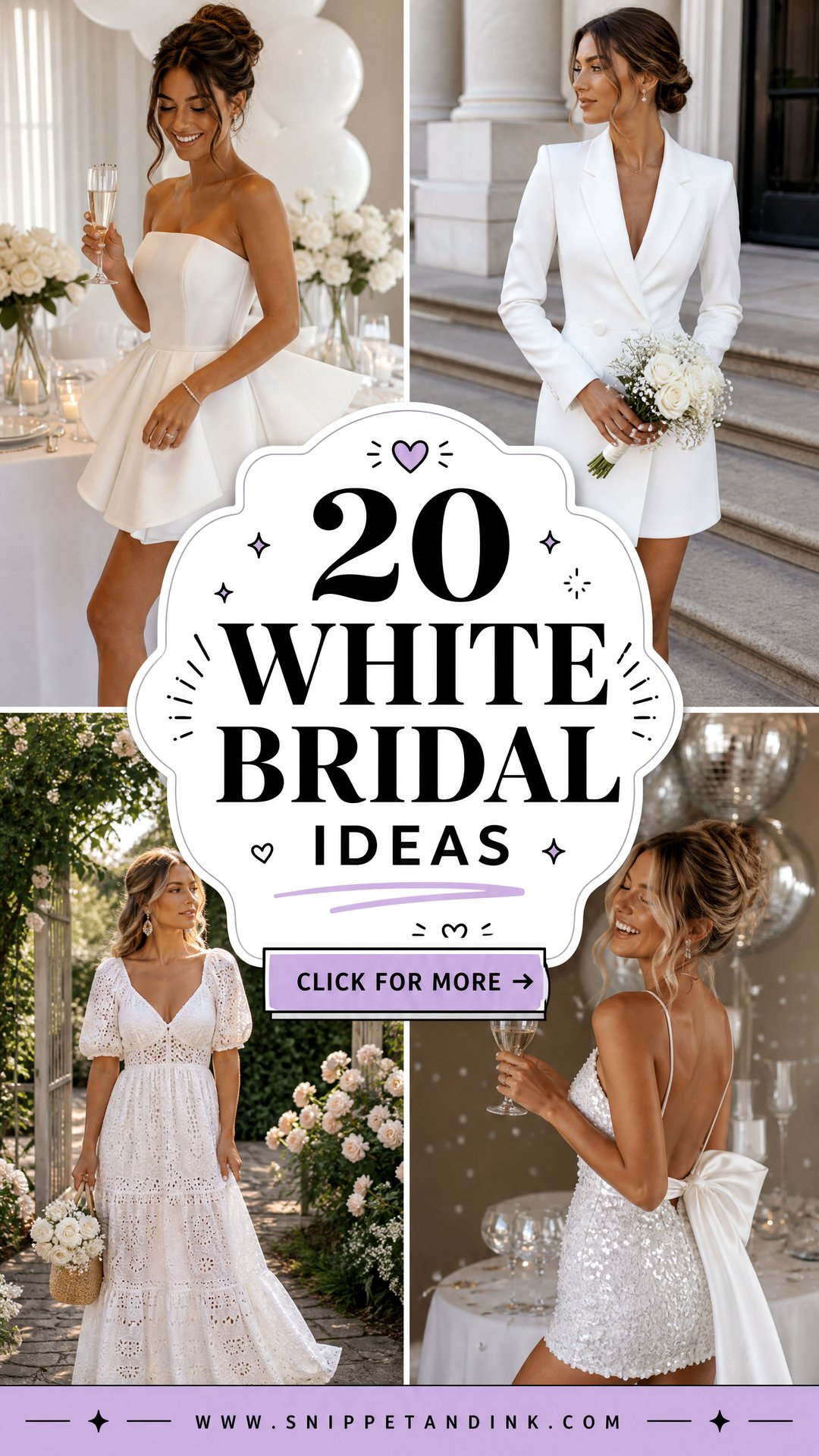 20 White Bridal Ideas Fresh Inspiration for Modern Brides - 20 White Bridal Ideas: Fresh Inspiration for Modern Brides