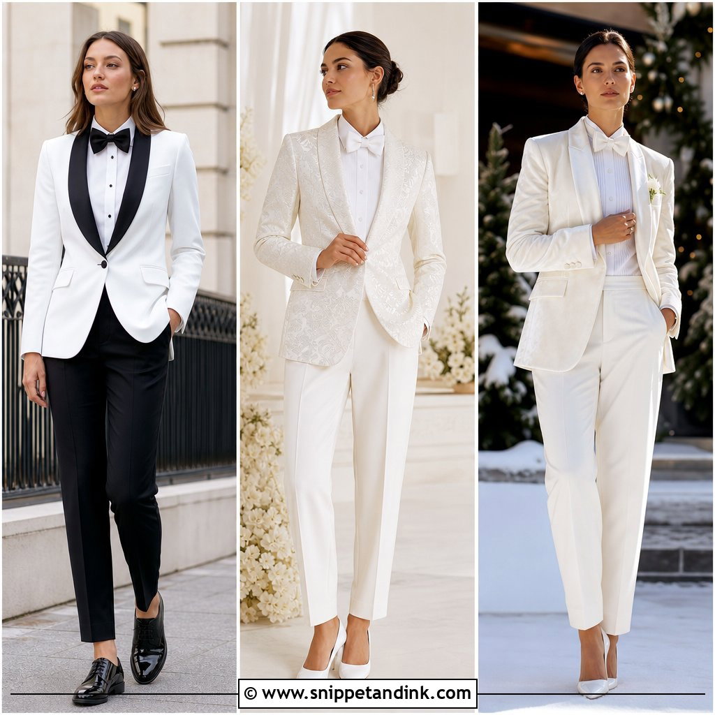 20 White Dinner Jacket Wedding Ideas for a Polished Groom Look