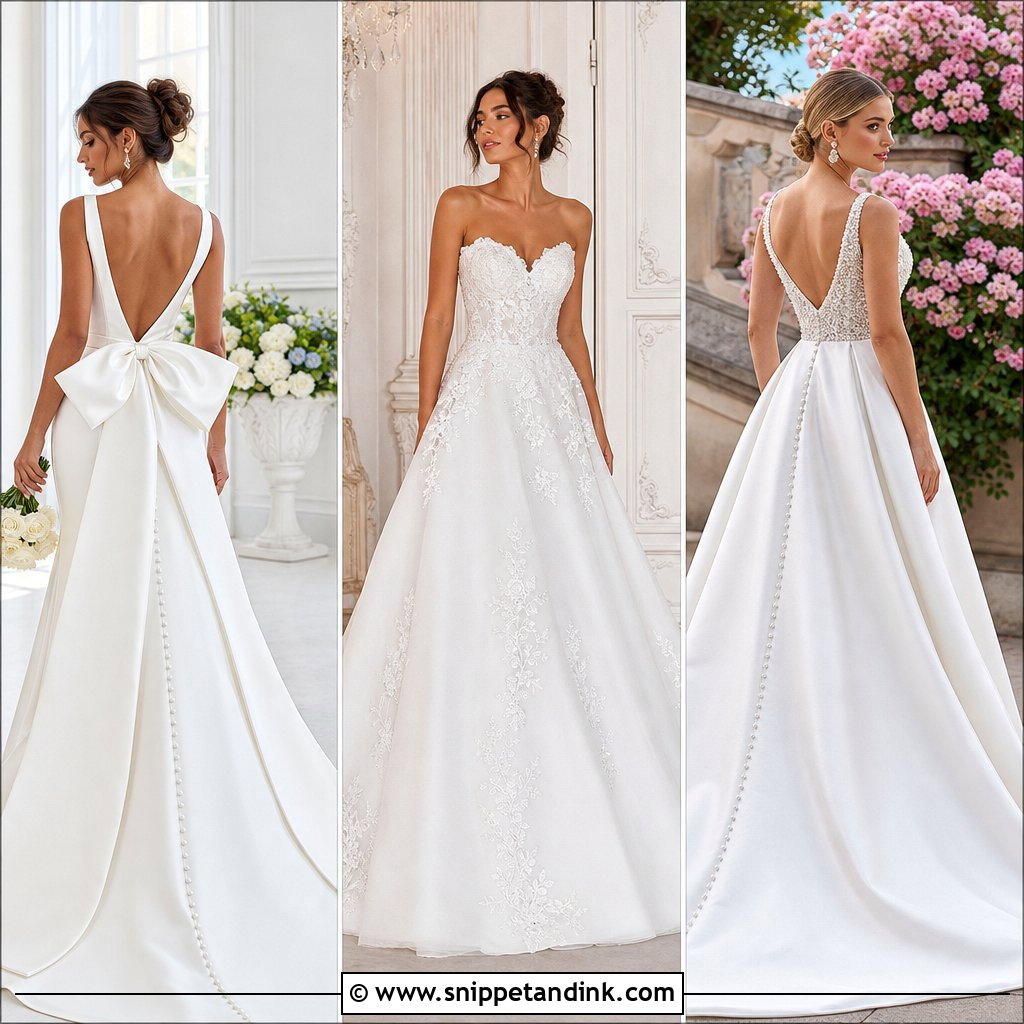 20 White Duchess Gown Styles: Regal Looks for Modern Brides