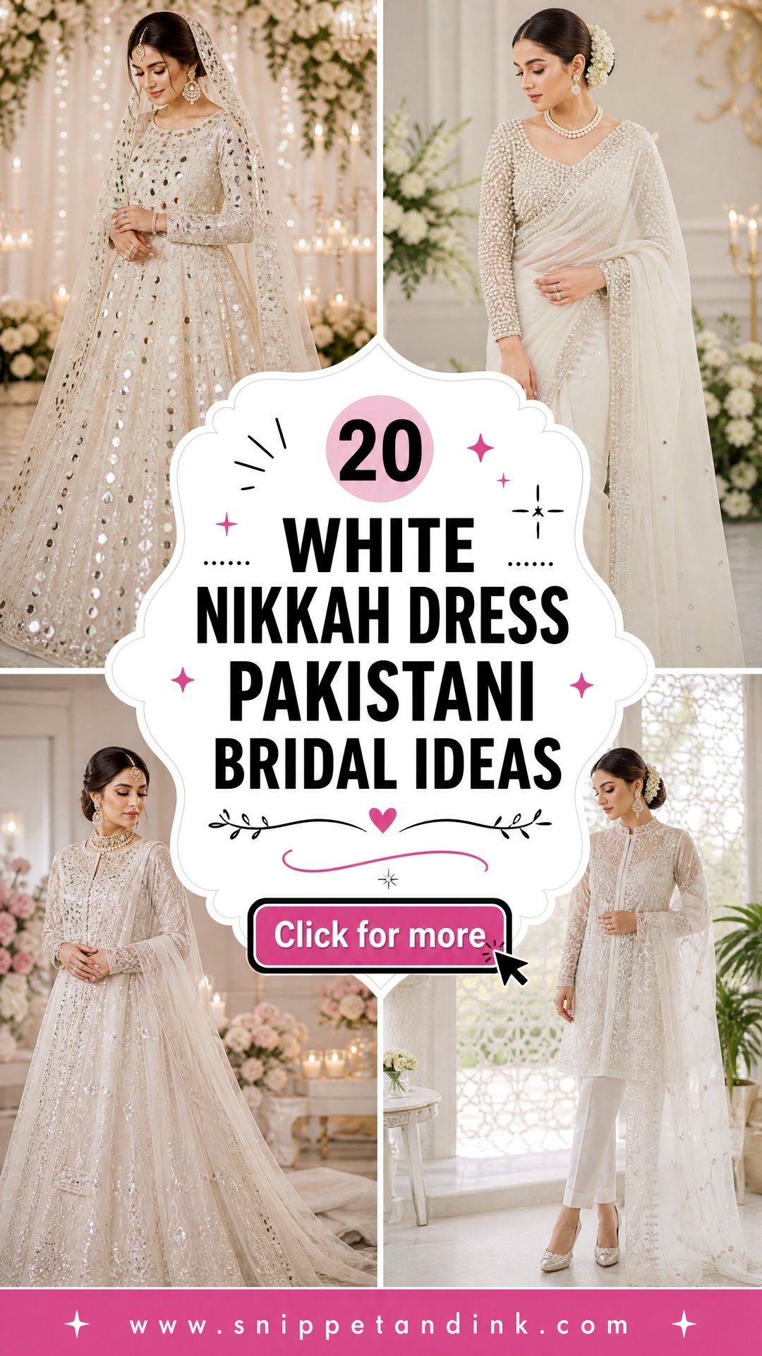 20 White Nikkah Dress Pakistani Bridal Ideas for Modern Brides - 20 White Nikkah Dress Pakistani Bridal Ideas for Modern Brides