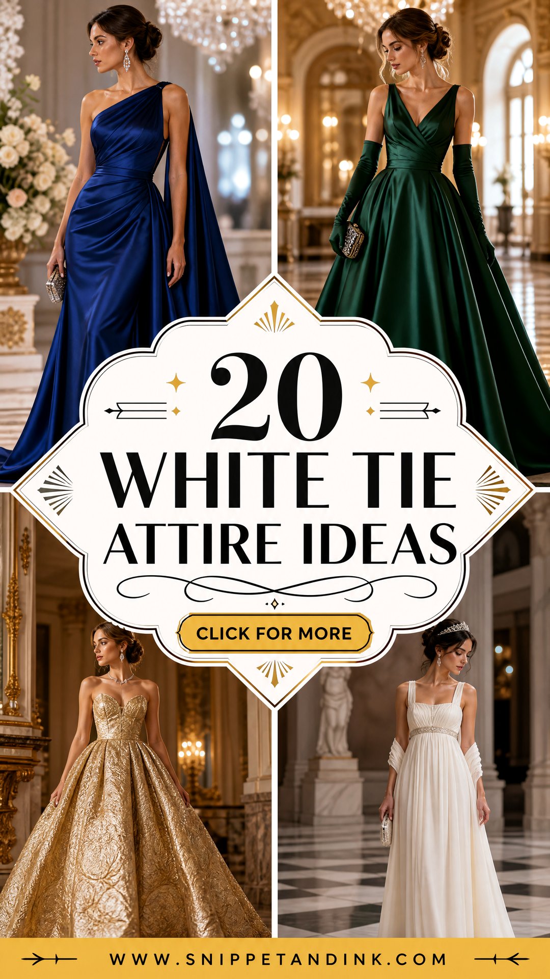 20 White Tie Attire Ideas for Effortless Formal Event Style - 20 White Tie Attire Ideas for Effortless Formal Event Style