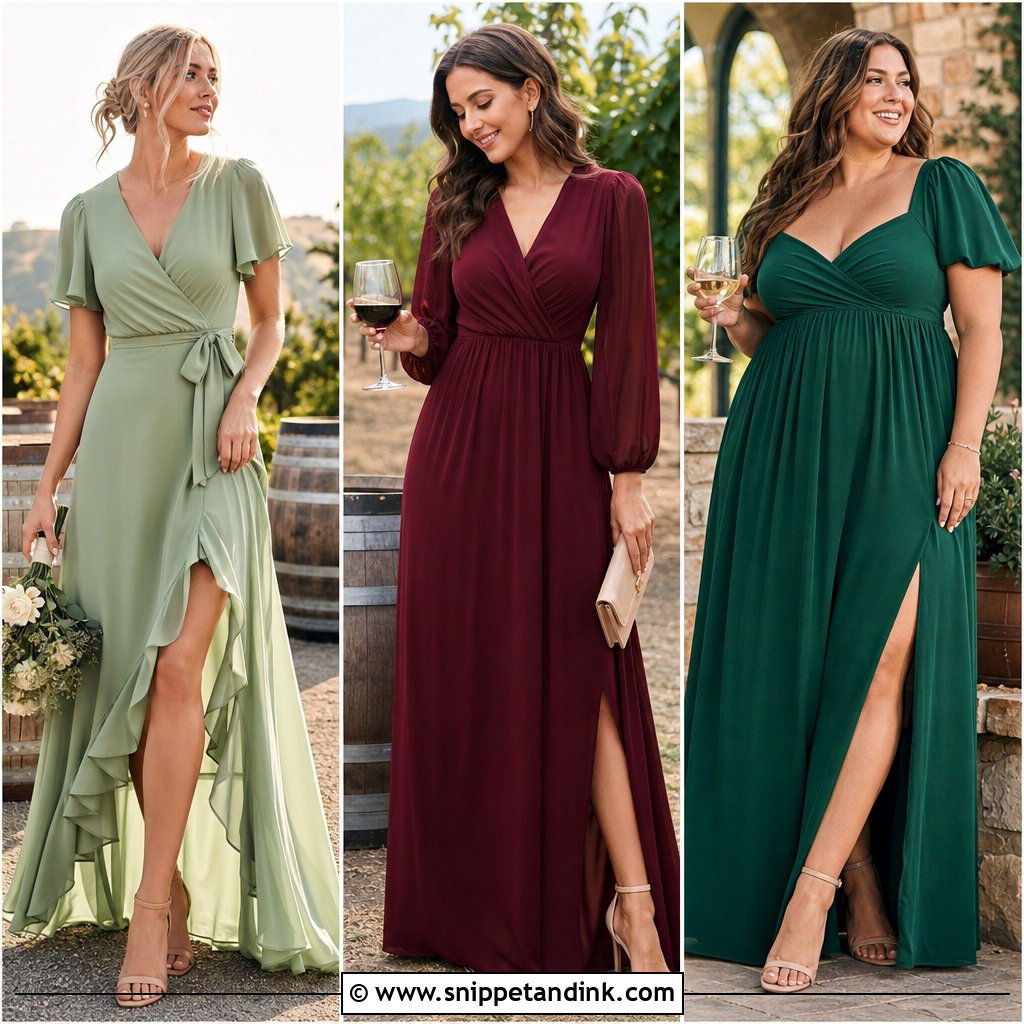 20 Winery Wedding Dress Ideas for Romantic Vineyard Brides