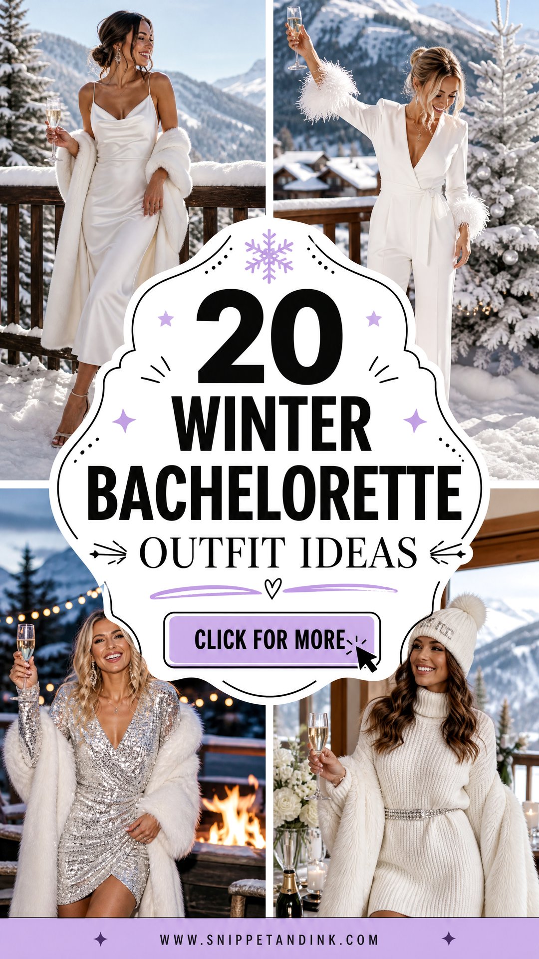 20 Winter Bachelorette Outfit Ideas for Chic Snowy Getaways - 20 Winter Bachelorette Outfit Ideas for Chic Snowy Getaways