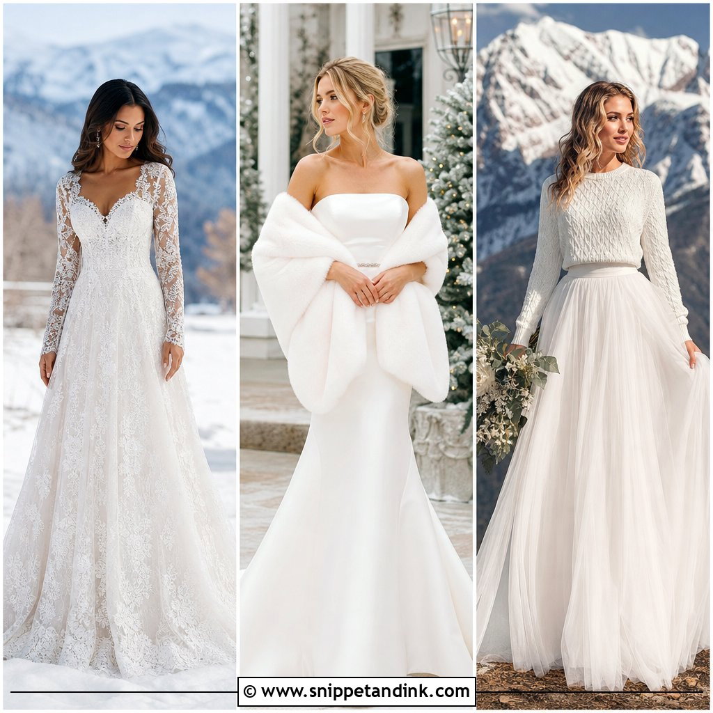 20 Winter Bridal Outfit Ideas for a Cozy, Stylish Celebration