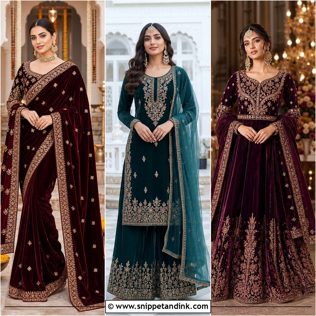 20 Winter Indian Wedding Outfits for Elegant Cold-Weather Style