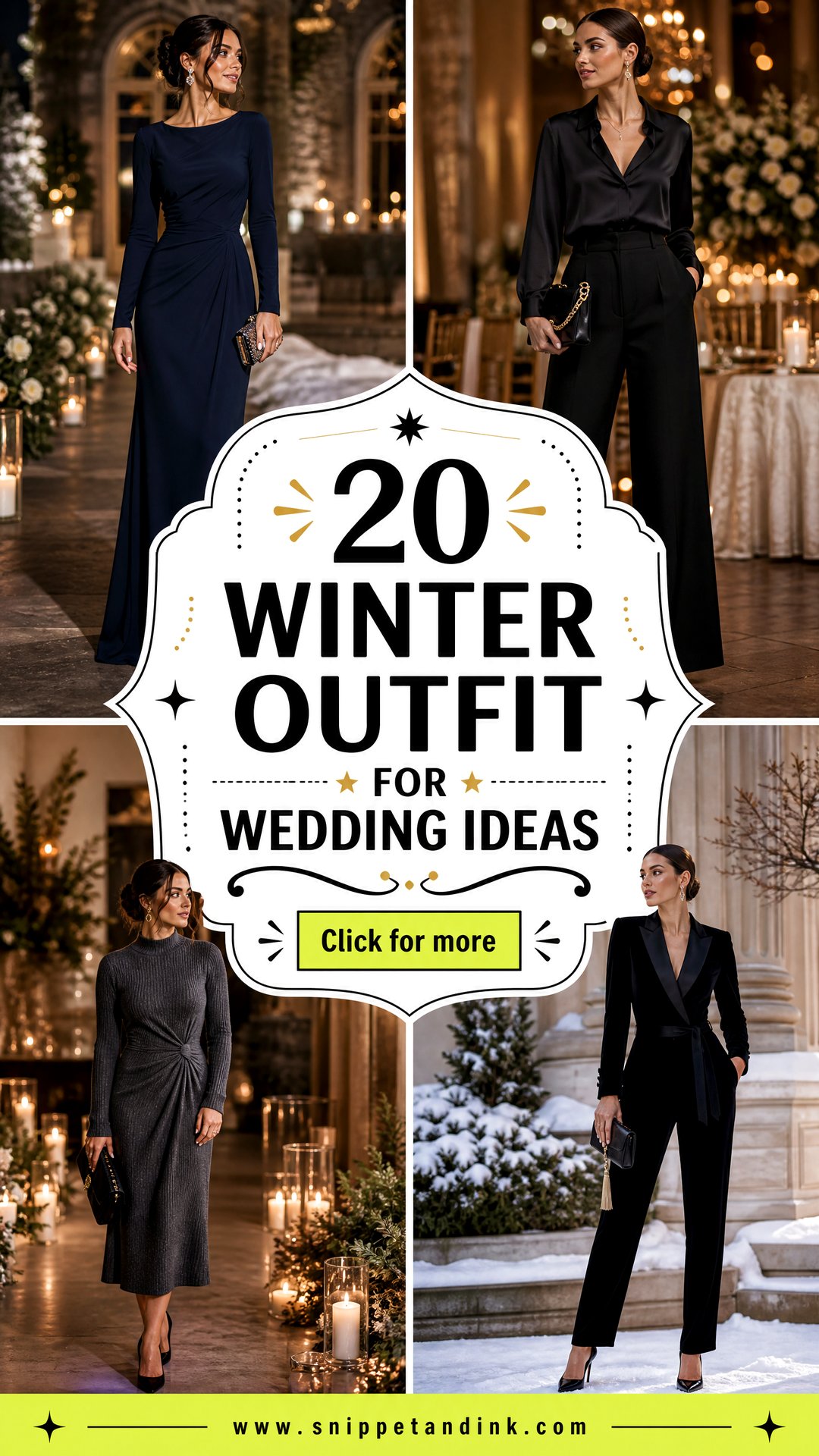 20 Winter Outfit for Wedding Ideas for Chic Cozy Guests - 20 Winter Outfit for Wedding Ideas for Chic, Cozy Guests