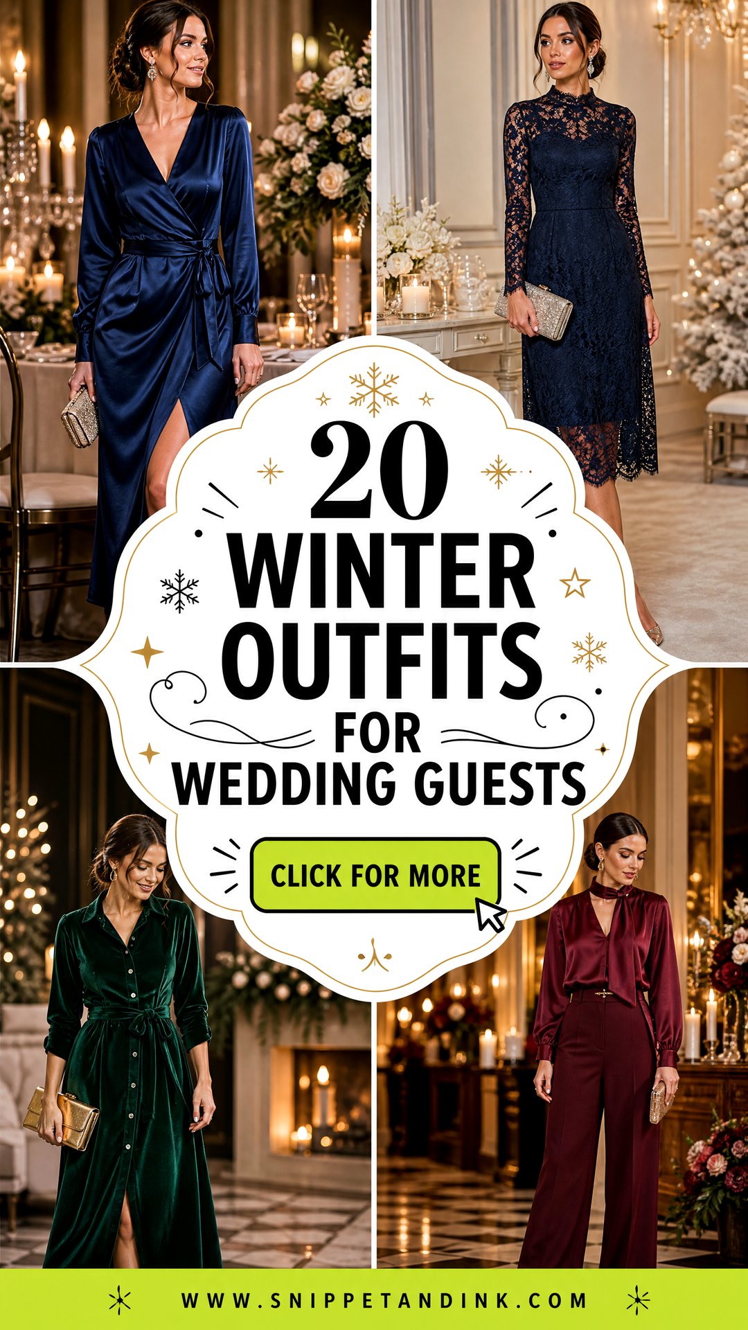 20 Winter Outfits for Wedding Guests Seeking Cozy Elegance - 20 Winter Outfits for Wedding Guests Seeking Cozy Elegance