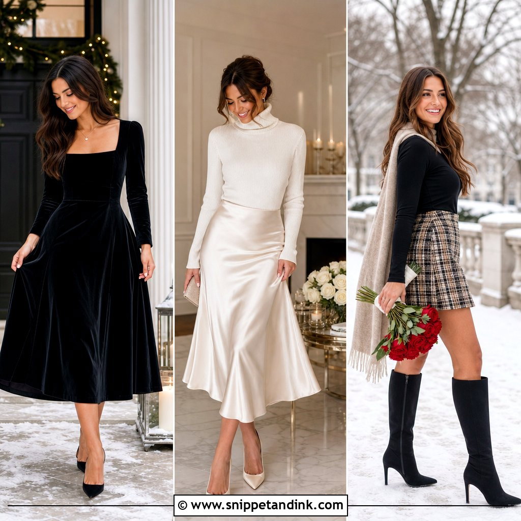20 Winter Proposal Outfits for Her for a Picture-Perfect Yes