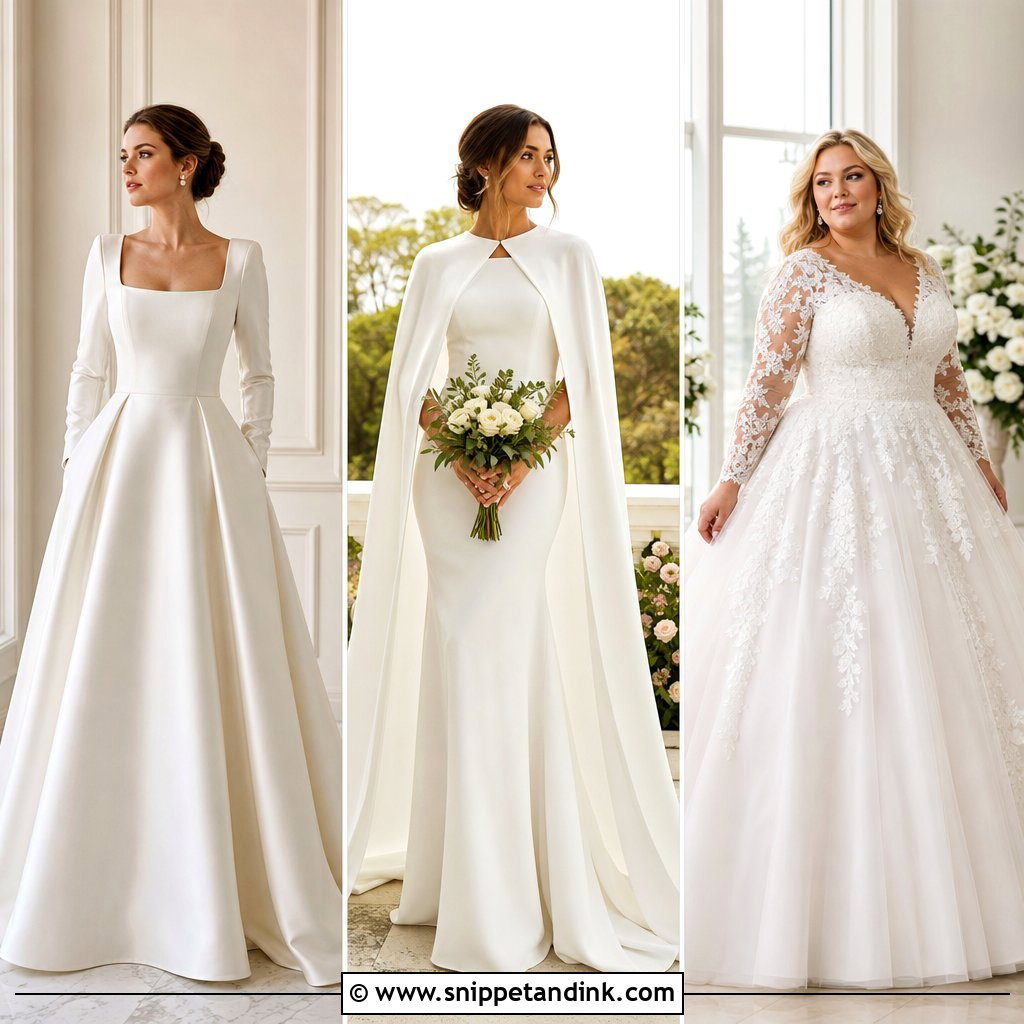 20 Winter Wedding Dress with Sleeves: Elegant Bridal Picks