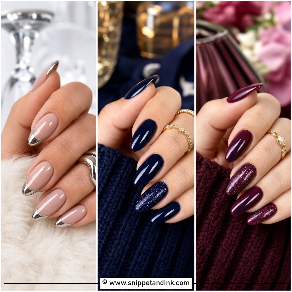 20 Winter Wedding Nails Guest Ideas for Chic Cold-Weather