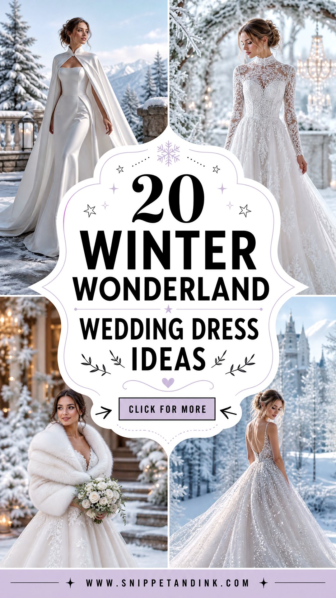 20 Winter Wonderland Wedding Dress Ideas Magical Snowy Style - 20 Winter Wonderland Wedding Dress Ideas: Magical Snowy Style