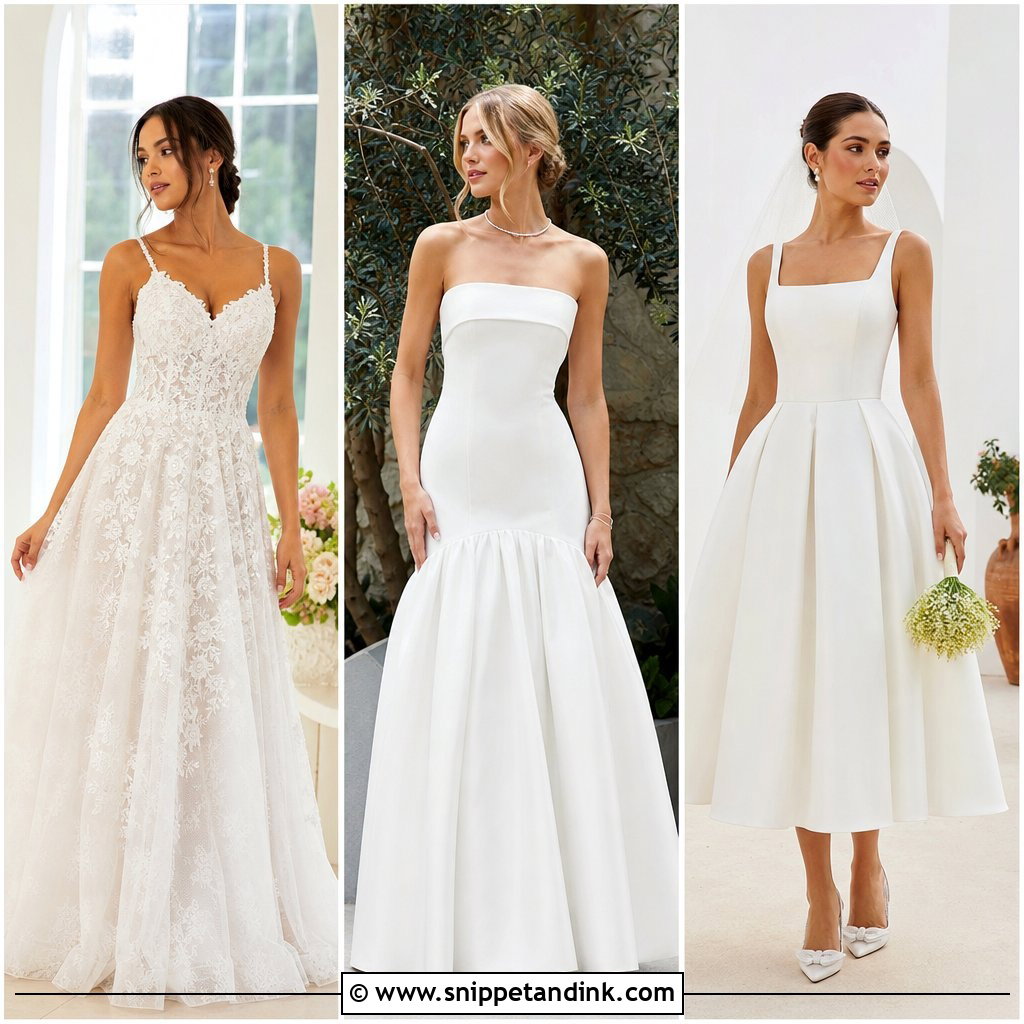 20 Womens Wedding Dresses: Beautiful Styles for Modern Brides