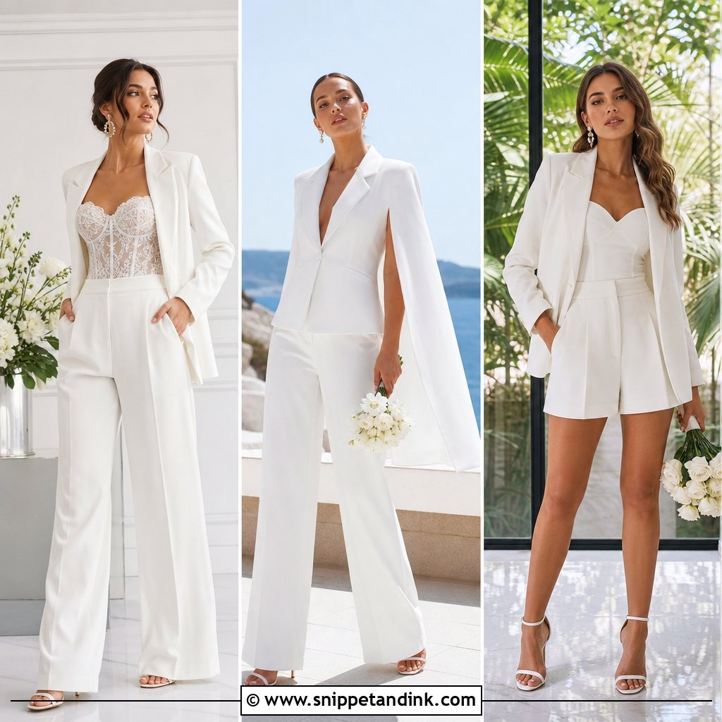 20 Womens Wedding Suit Ideas Chic Tailoring for Modern Brides