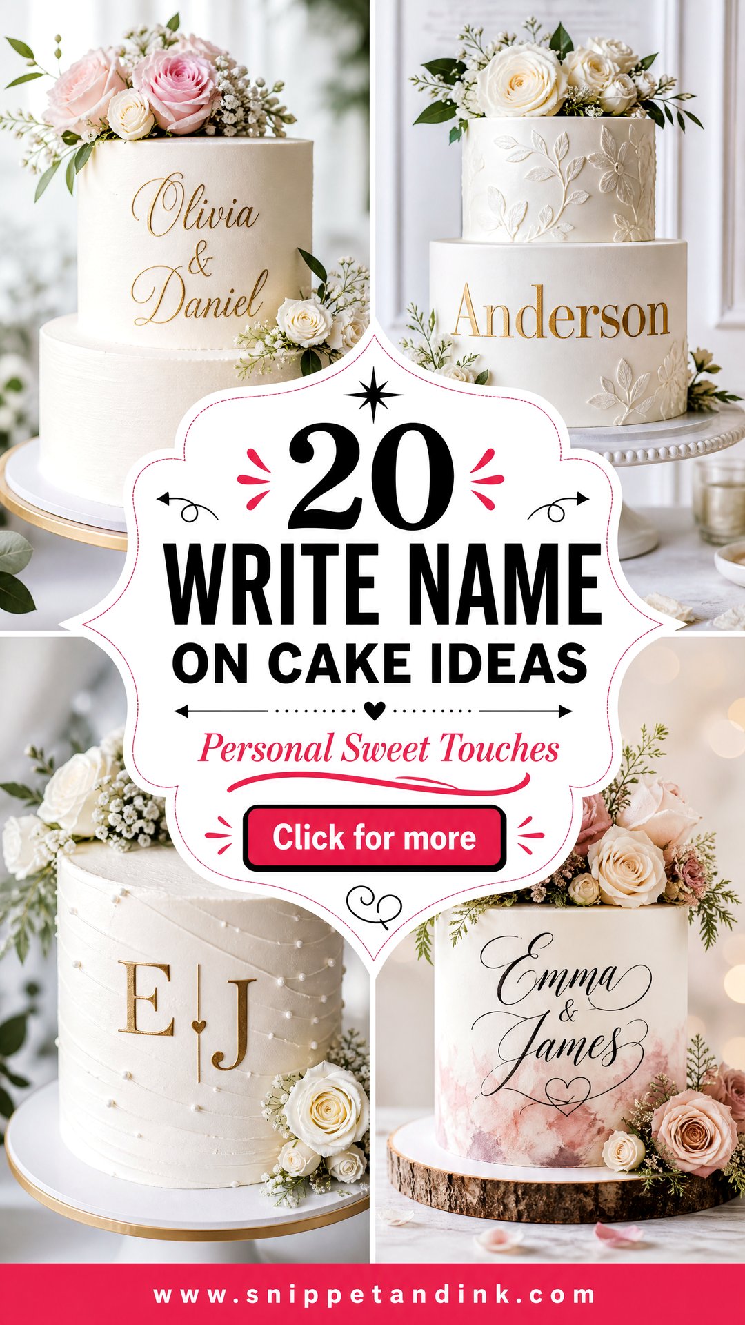 20 Write Name on Cake Ideas for Wedding Personal Touches - 20 Write Name on Cake Ideas for Wedding Personal Touches