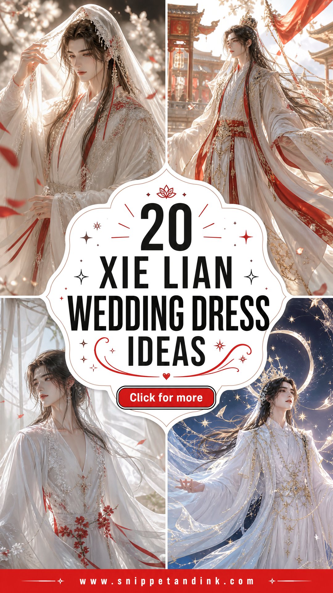 20 Xie Lian Wedding Dress Ideas Heavenly Looks for Fantasy Fans - 20 Xie Lian Wedding Dress Ideas: Heavenly Looks for Fantasy Fans
