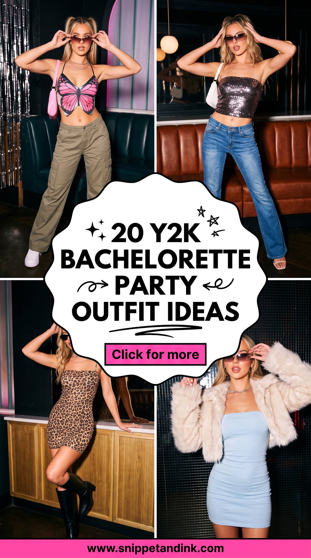 20 Y2K Bachelorette Party Outfit Ideas Retro Party Looks to Try - 20 Y2K Bachelorette Party Outfit Ideas: Retro Party Looks to Try