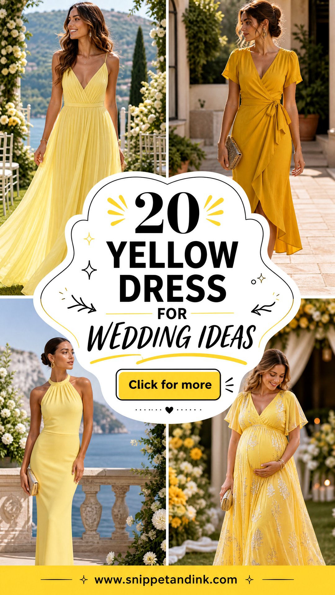 20 Yellow Dress for Wedding Ideas for Sunny Guest Style - 20 Yellow Dress for Wedding Ideas for Sunny Guest Style