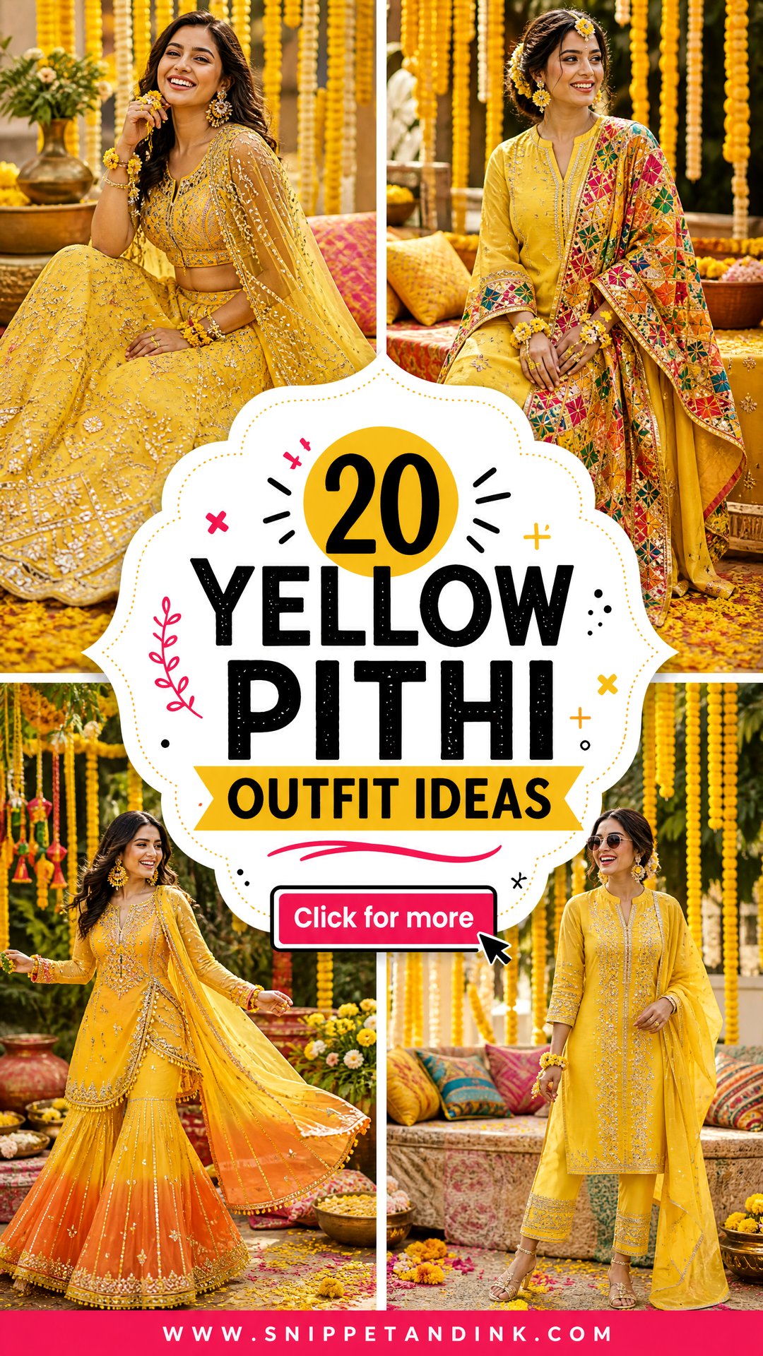 20 Yellow Pithi Outfit Ideas for a Standout Wedding Look - 20 Yellow Pithi Outfit Ideas for a Standout Wedding Look