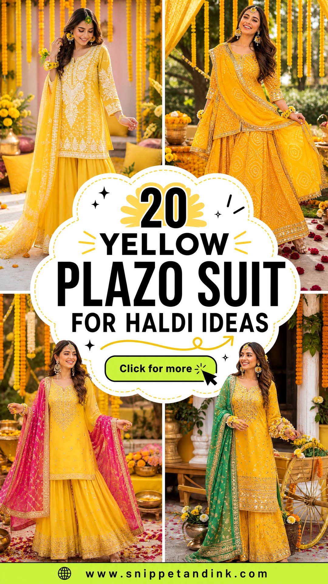 20 Yellow Plazo Suit for Haldi Ideas for Effortless Style - 20 Yellow Plazo Suit for Haldi Ideas for Effortless Style