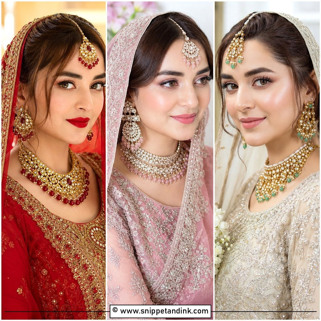 20 Yumna Zaidi Bridal Look Ideas for Regal Inspiration