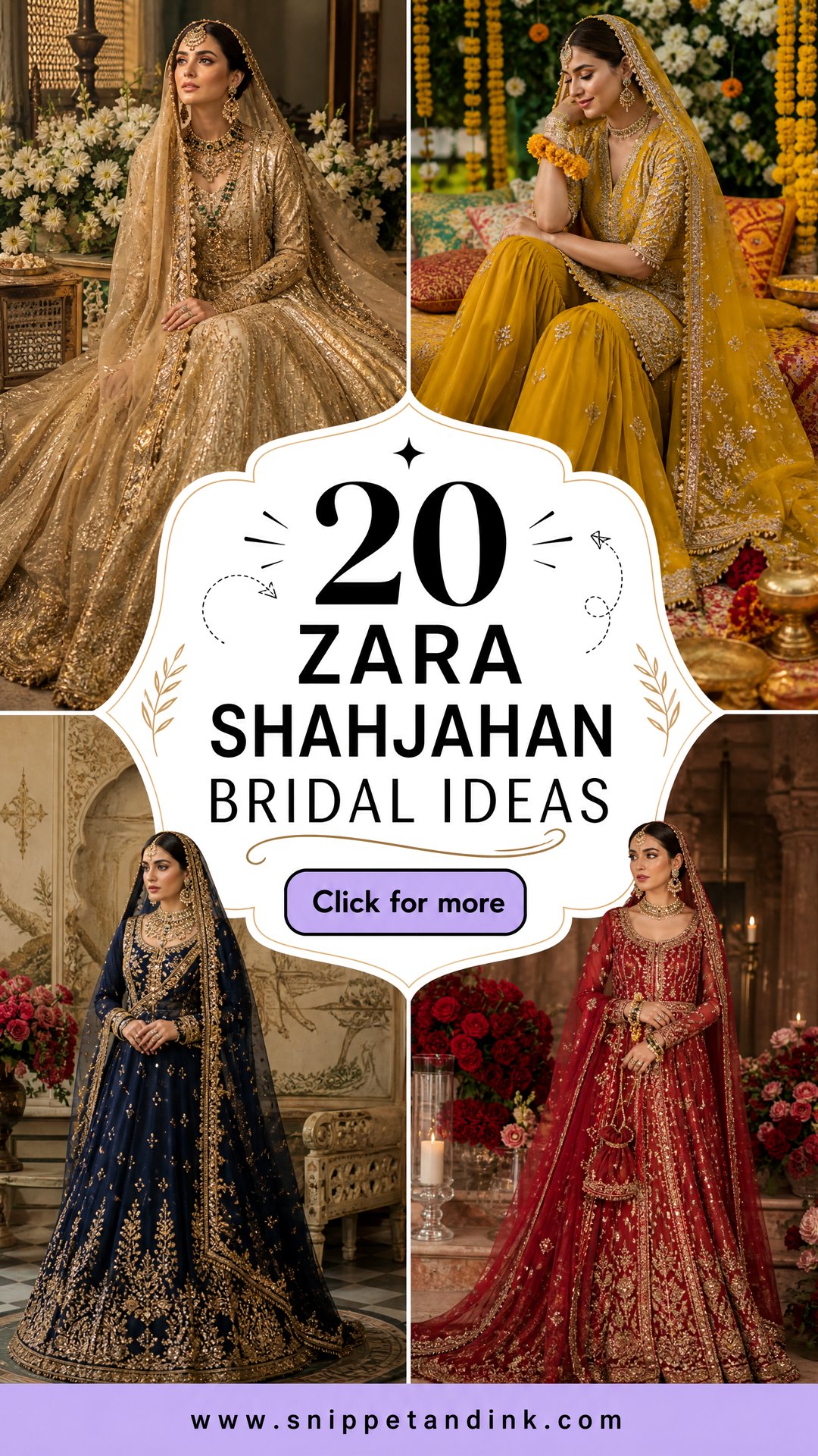 20 Zara Shahjahan Bridal Ideas for a Timeless Wedding Look - 20 Zara Shahjahan Bridal Ideas for a Timeless Wedding Look