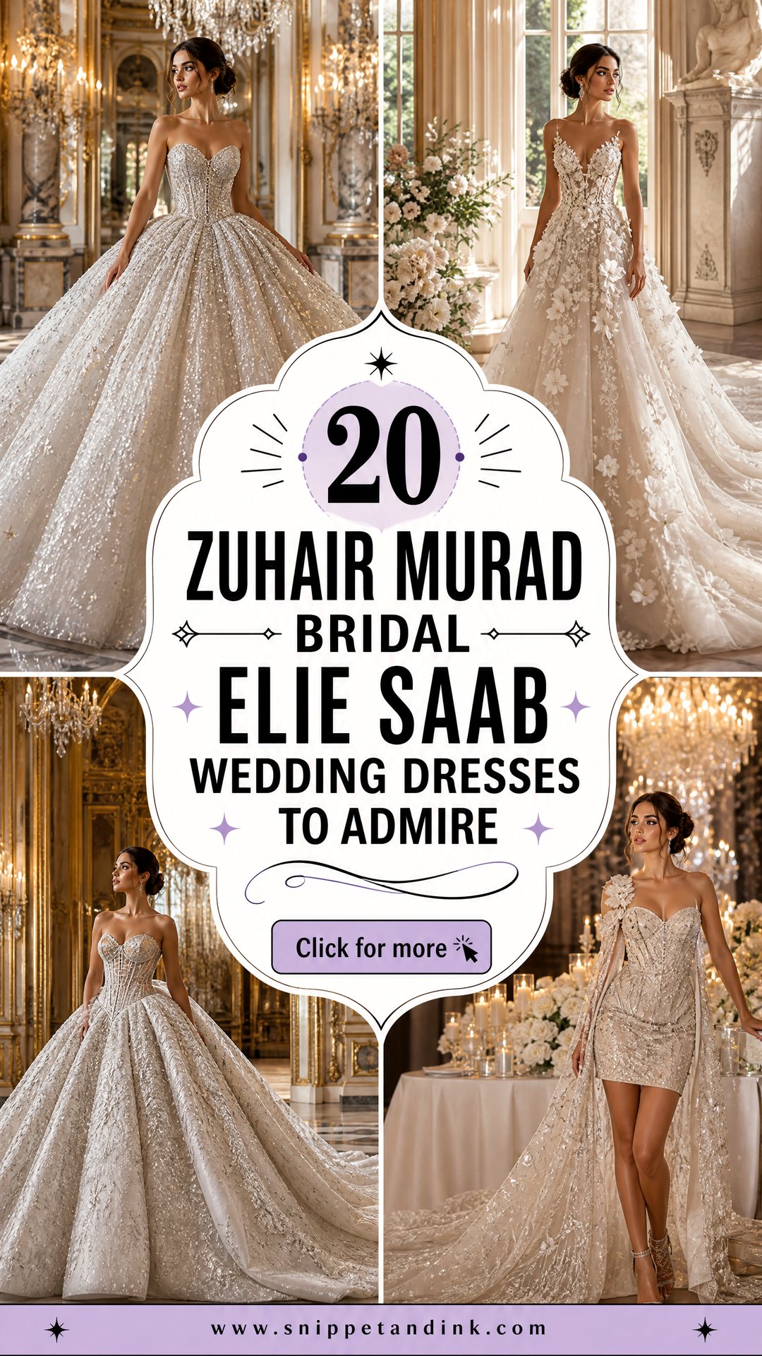 20 Zuhair Murad Bridal Elie Saab Wedding Dresses to Admire - 20 Zuhair Murad Bridal Elie Saab Wedding Dresses to Admire