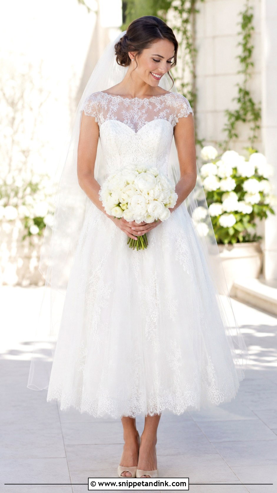 2016 Short Sleeve Lace Wedding Dress - Snippet and Ink - 20 2016 Wedding Dresses
