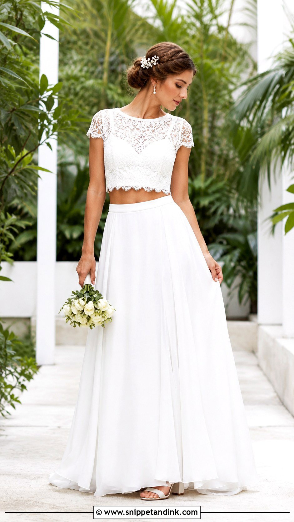 2016 Two Piece Wedding Dress - Snippet and Ink - 20 2016 Wedding Dresses