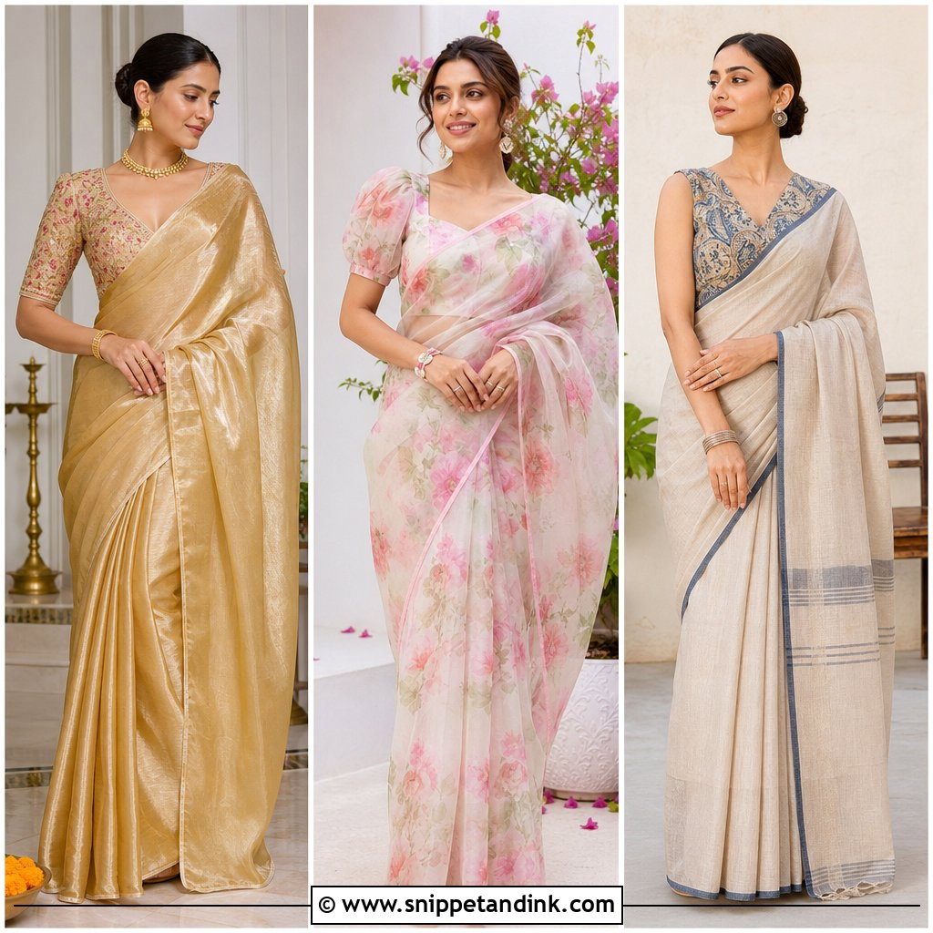 2023: 20 New Sadi Designs for Timeless Saree Inspiration