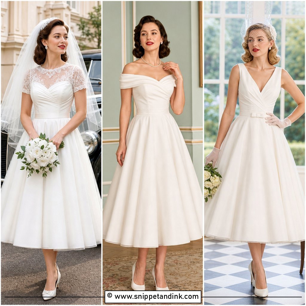 25 1940s Wedding Dress Ideas for Timeless Vintage Brides