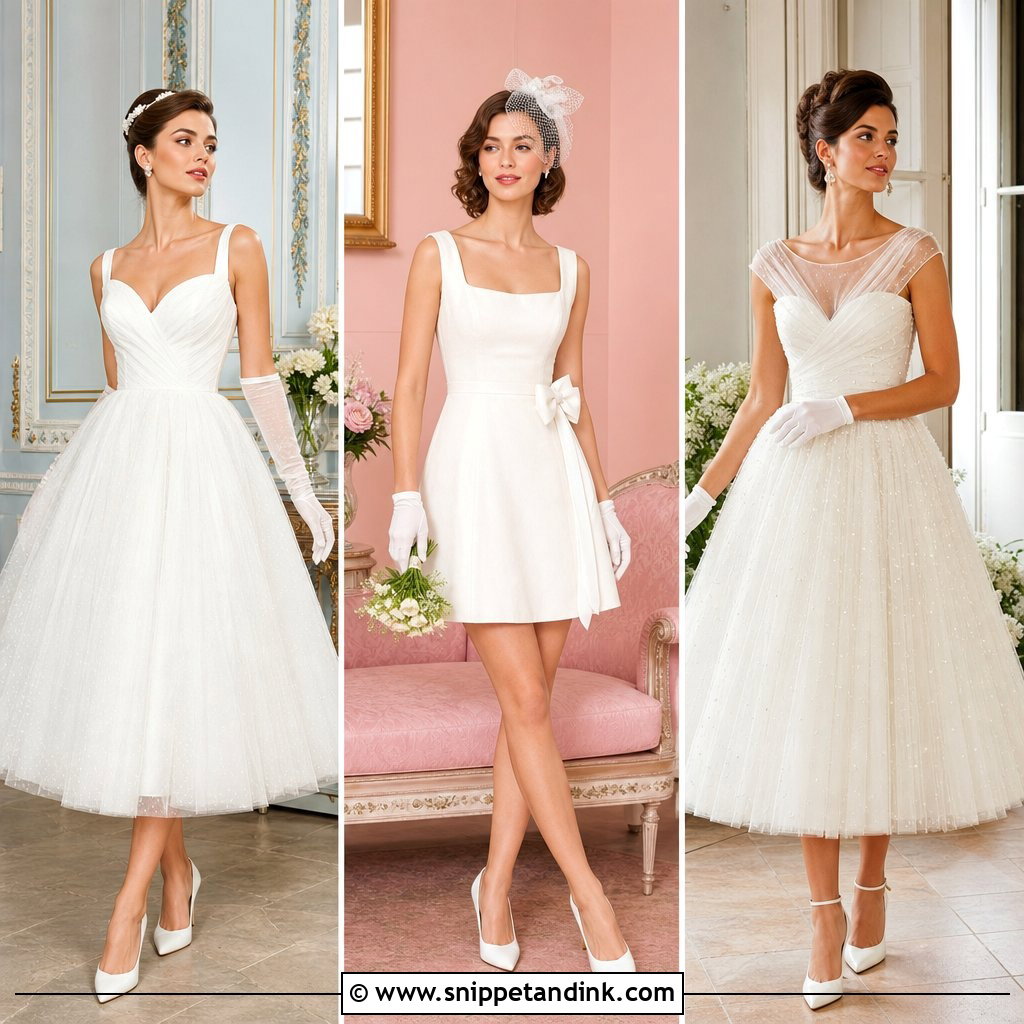 25 1950 Wedding Dress Ideas for Timeless Vintage Brides