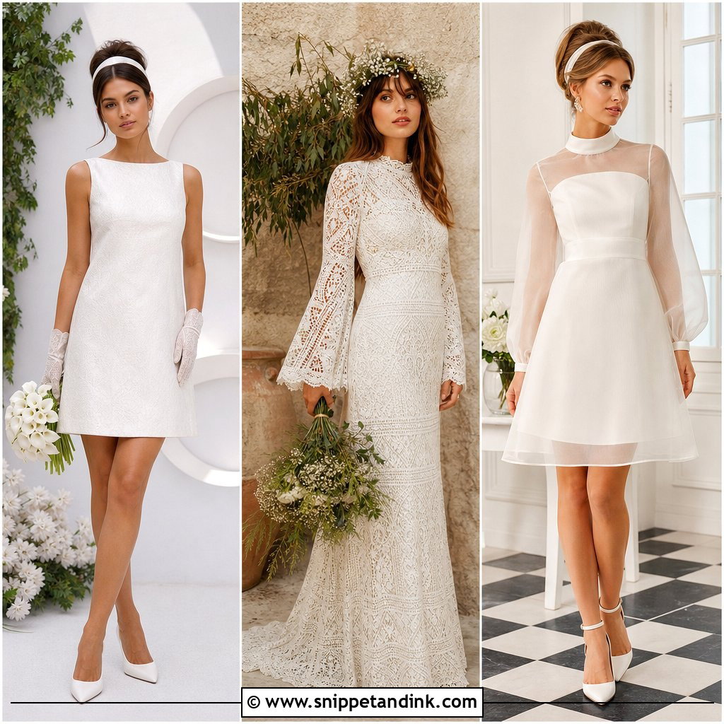 25 1960s Wedding Dresses for an Iconic Retro Bridal Look