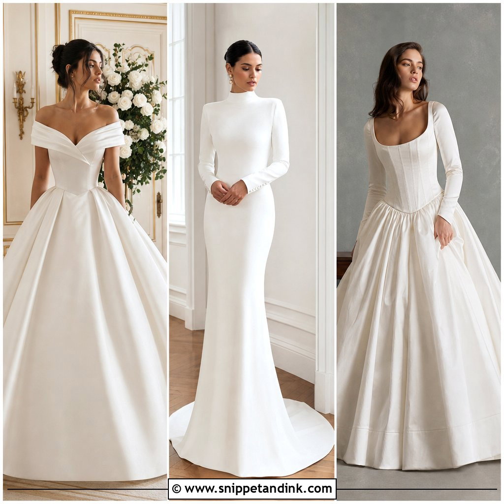 25 1993 Wedding Dresses for Romantic Retro Bridal Inspiration