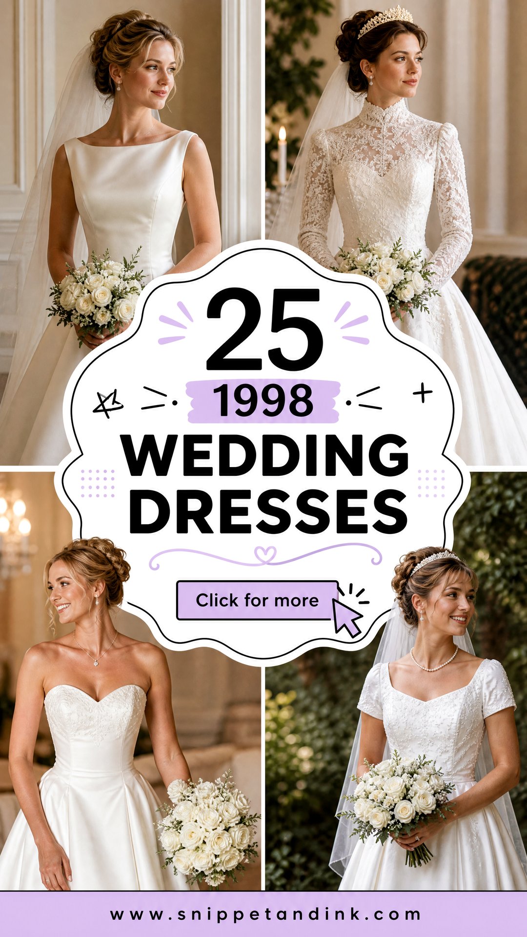 25 1998 Wedding Dresses for Nostalgic Style and Modern Brides - 25 1998 Wedding Dresses for Nostalgic Style and Modern Brides