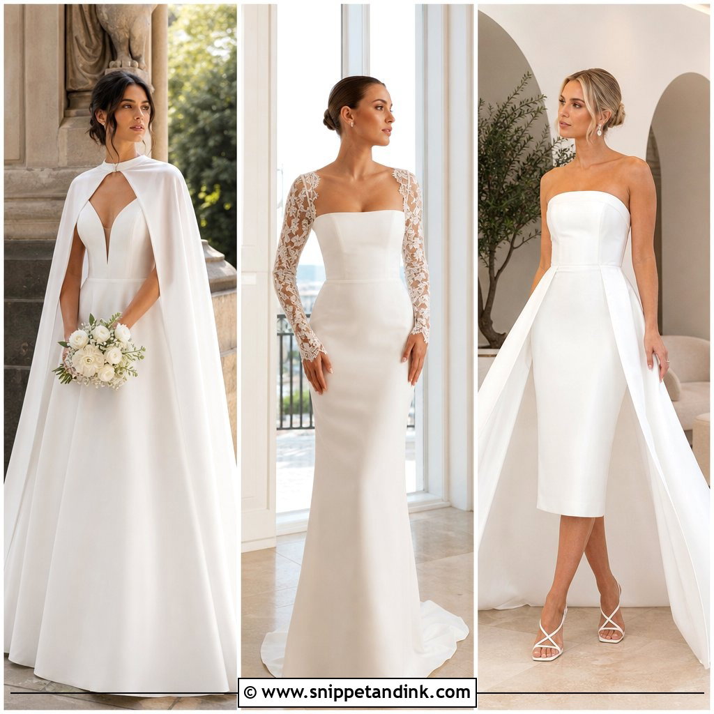 25 2 in 1 Convertible Wedding Dresses for Versatile Modern Brides