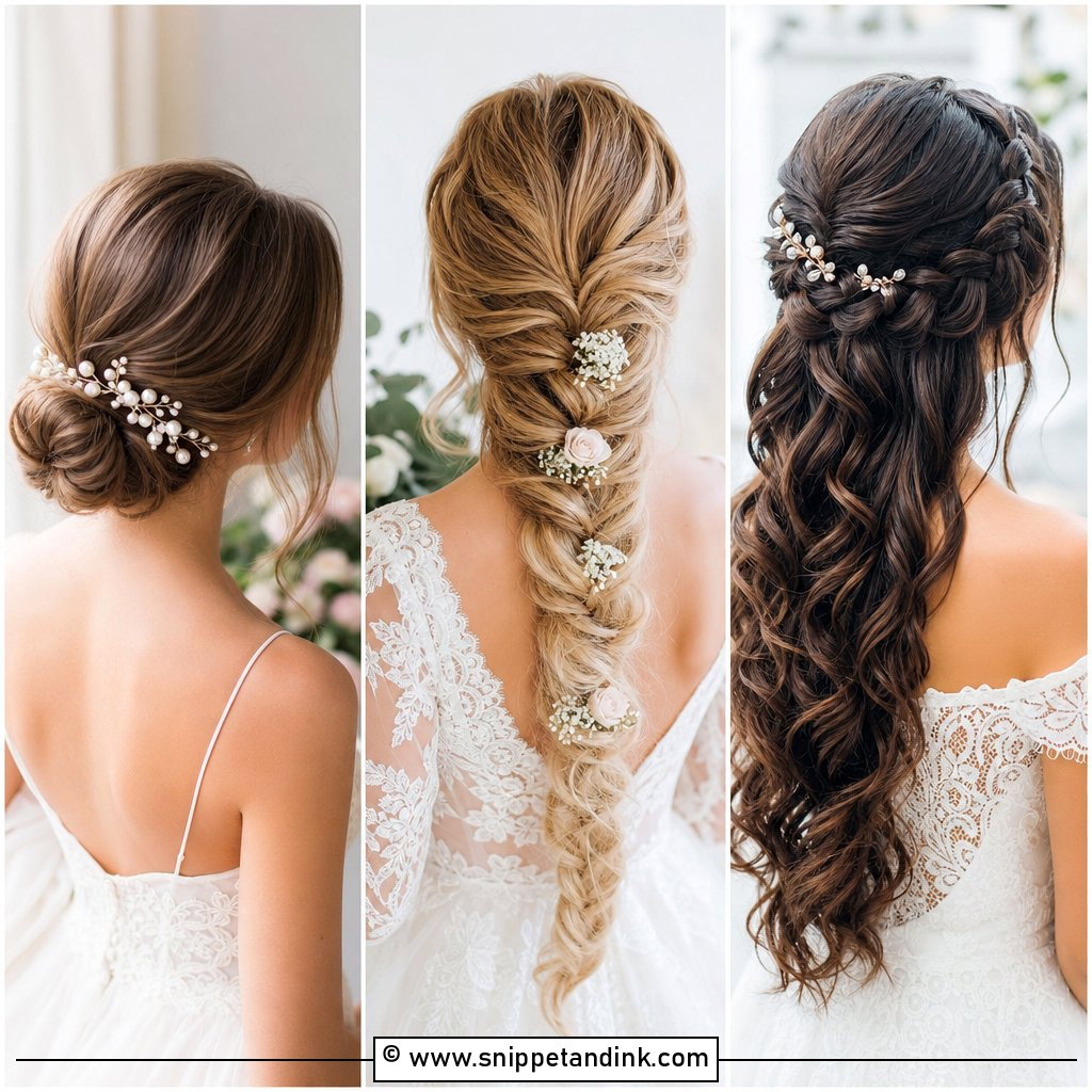 25 2025 Bridal Hair Ideas for a Trendy Wedding Look