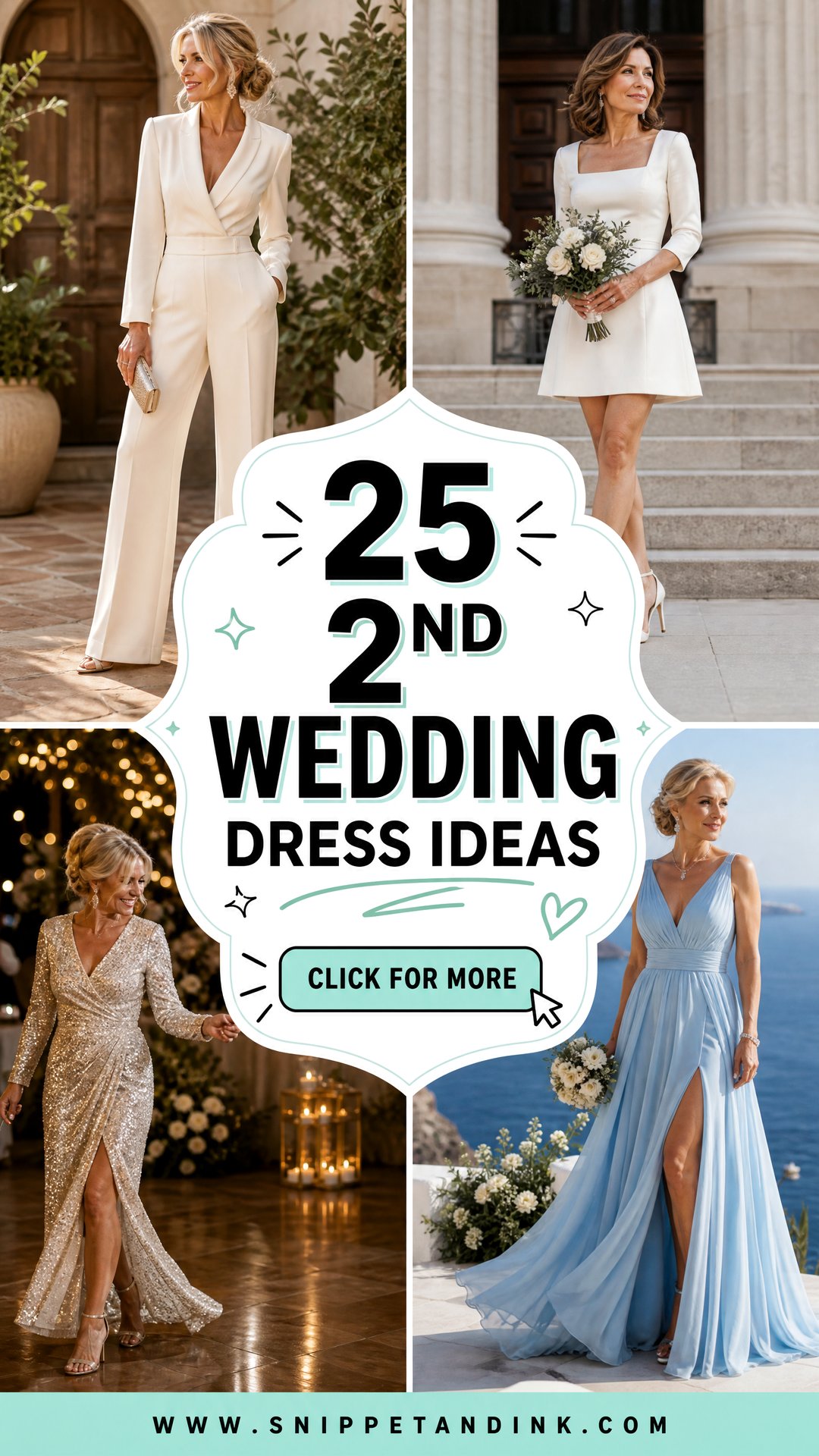 25 2nd Wedding Dress Ideas for a Confident Second Bridal Look - 25 2nd Wedding Dress Ideas for a Confident Second Bridal Look