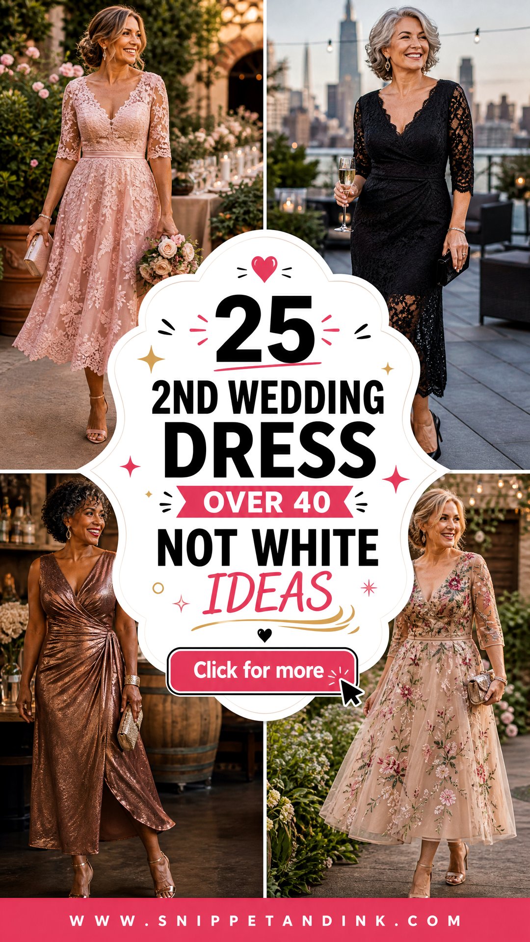 25 2nd Wedding Dress Over 40 Not White Ideas for Bold Brides - 25 2nd Wedding Dress Over 40 Not White Ideas for Bold Brides