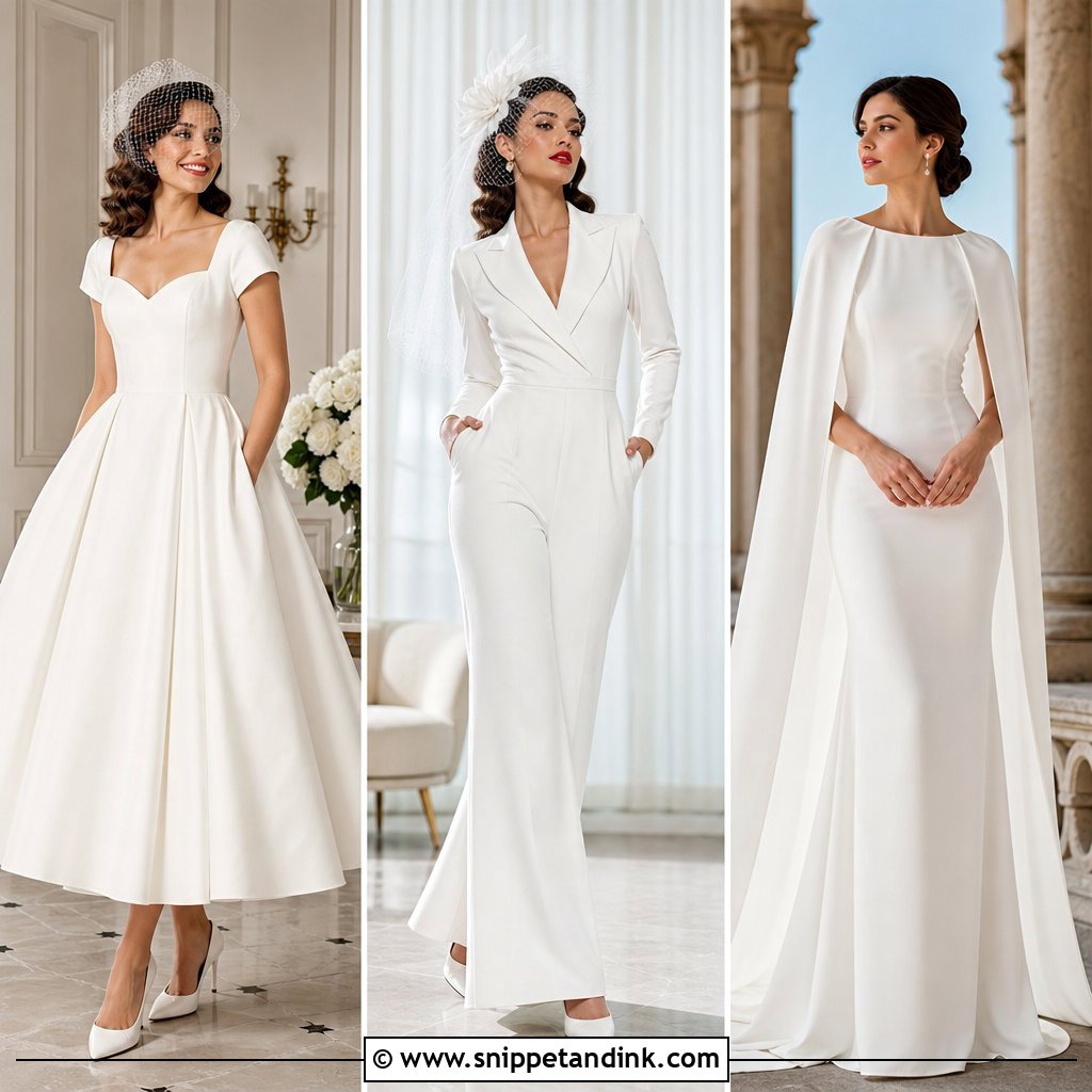 25 40s Wedding Dress Ideas for Elegant Vintage-Inspired Brides