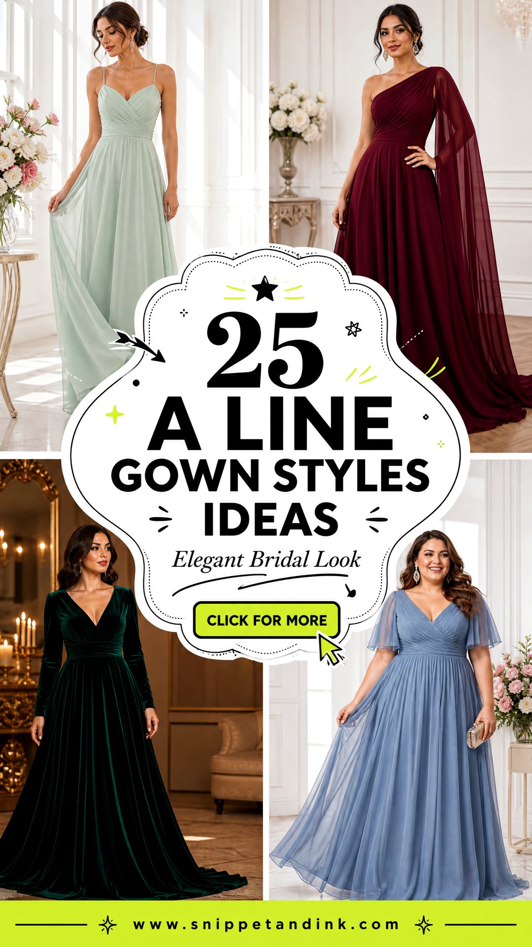 25 A Line Gown Styles for an Elegant Bridal Look Today - 25 A Line Gown Styles for an Elegant Bridal Look Today