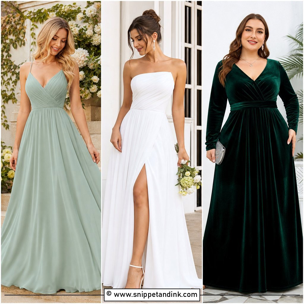 25 A Line Gown Styles for an Elegant Bridal Look Today