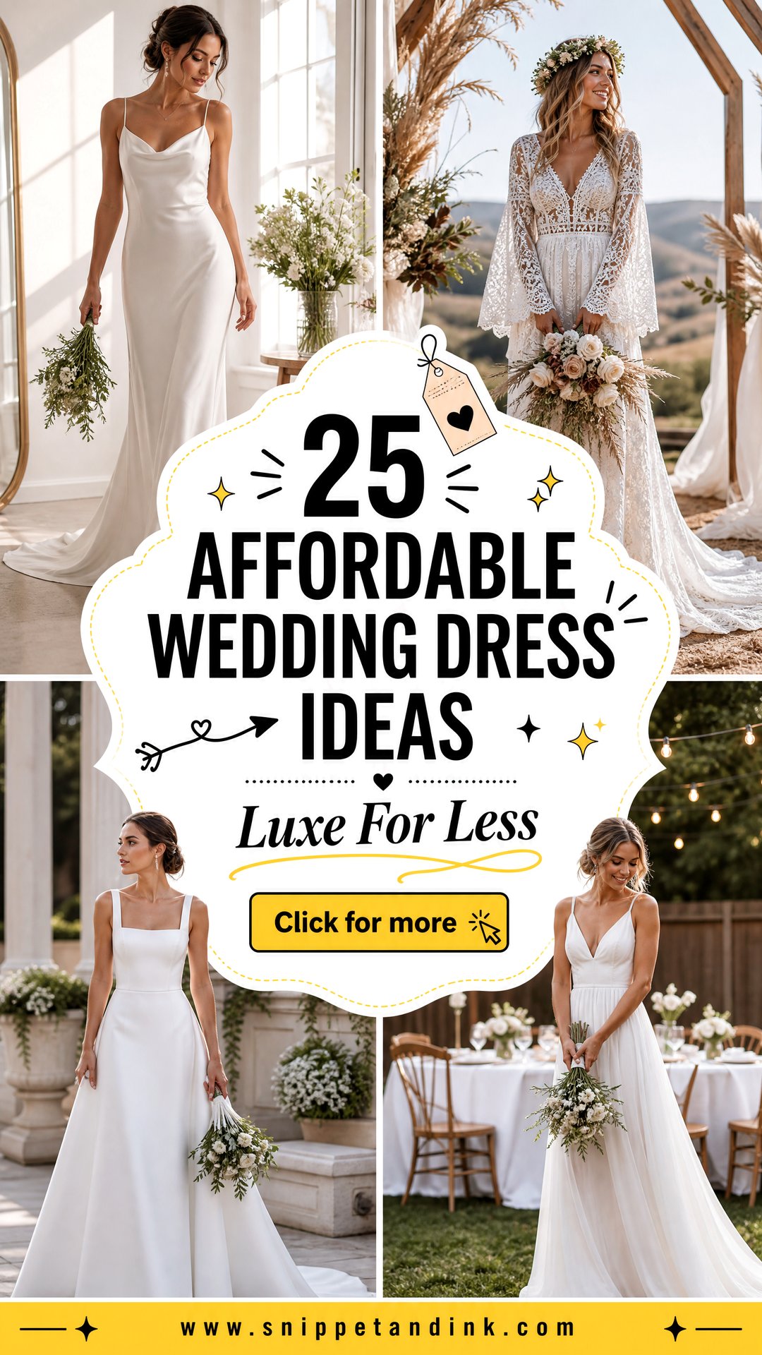 25 Affordable Wedding Dress Ideas That Look Luxe for Less - 25 Affordable Wedding Dress Ideas That Look Luxe for Less