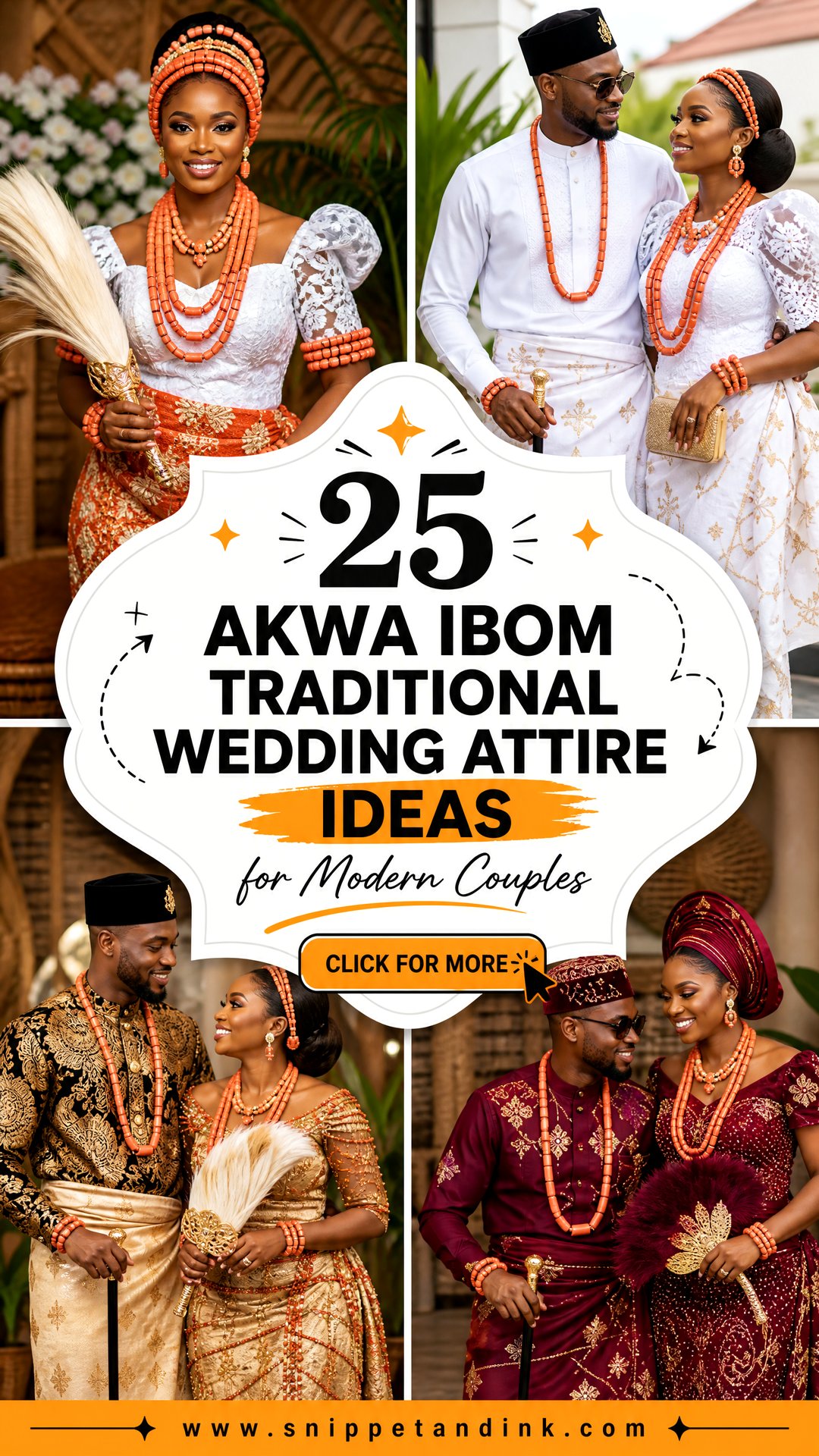 25 Akwa Ibom Traditional Wedding Attire Ideas for Modern Couples - 25 Akwa Ibom Traditional Wedding Attire Ideas for Modern Couples