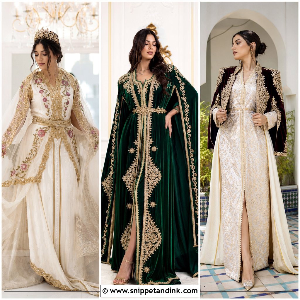 25 Algerian Wedding Dress Ideas for a Regal Bridal Look